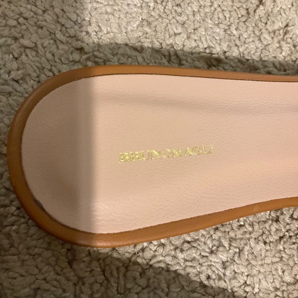 BRUNO MAGLI Fina Slide Sandal In Cognac - Picture 5 of 5